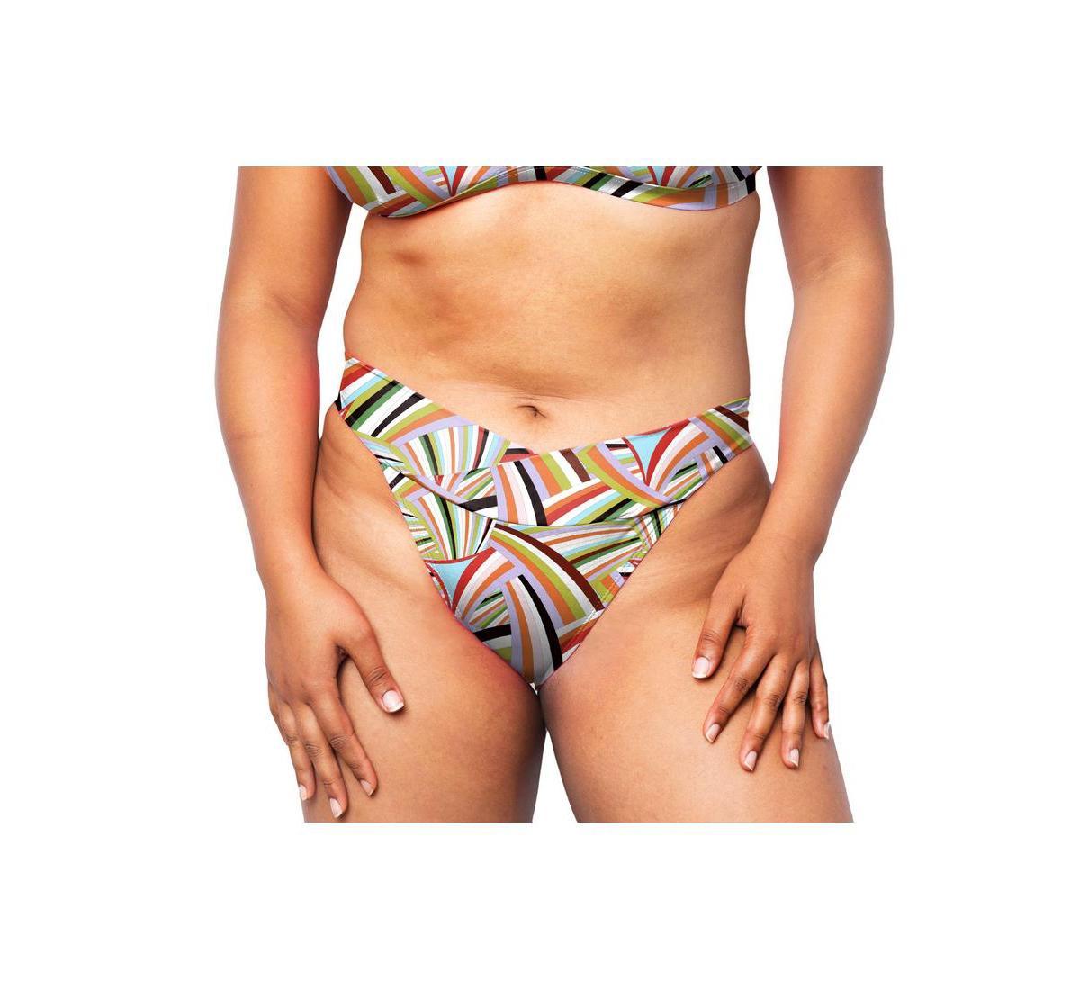 Miga Swimwear Womens Ally Crossover Bikini Bottom Product Image