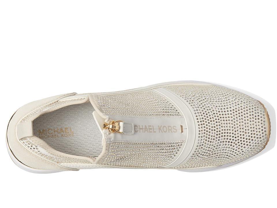 MICHAEL Michael Kors Spencer Wedge Trainer (Cream) Women's Shoes Product Image