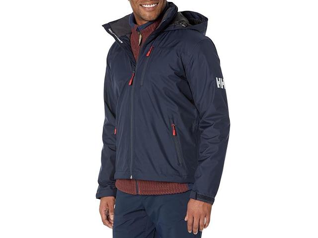 Helly Hansen Crew Hooded Midlayer Jacket Men's Clothing Product Image