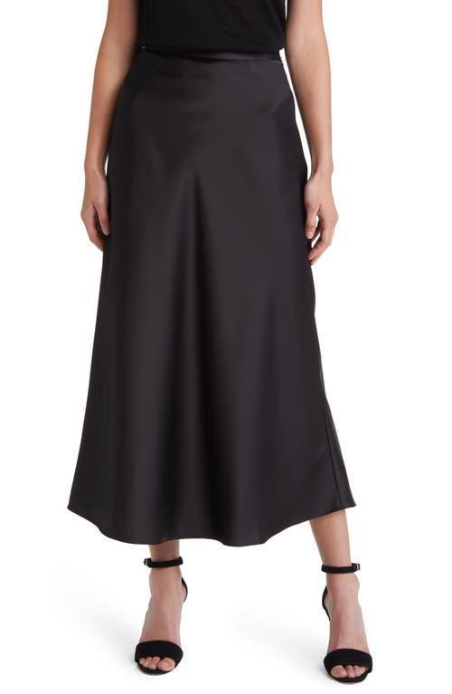BOSS Vinarea Satin Midi Skirt Product Image