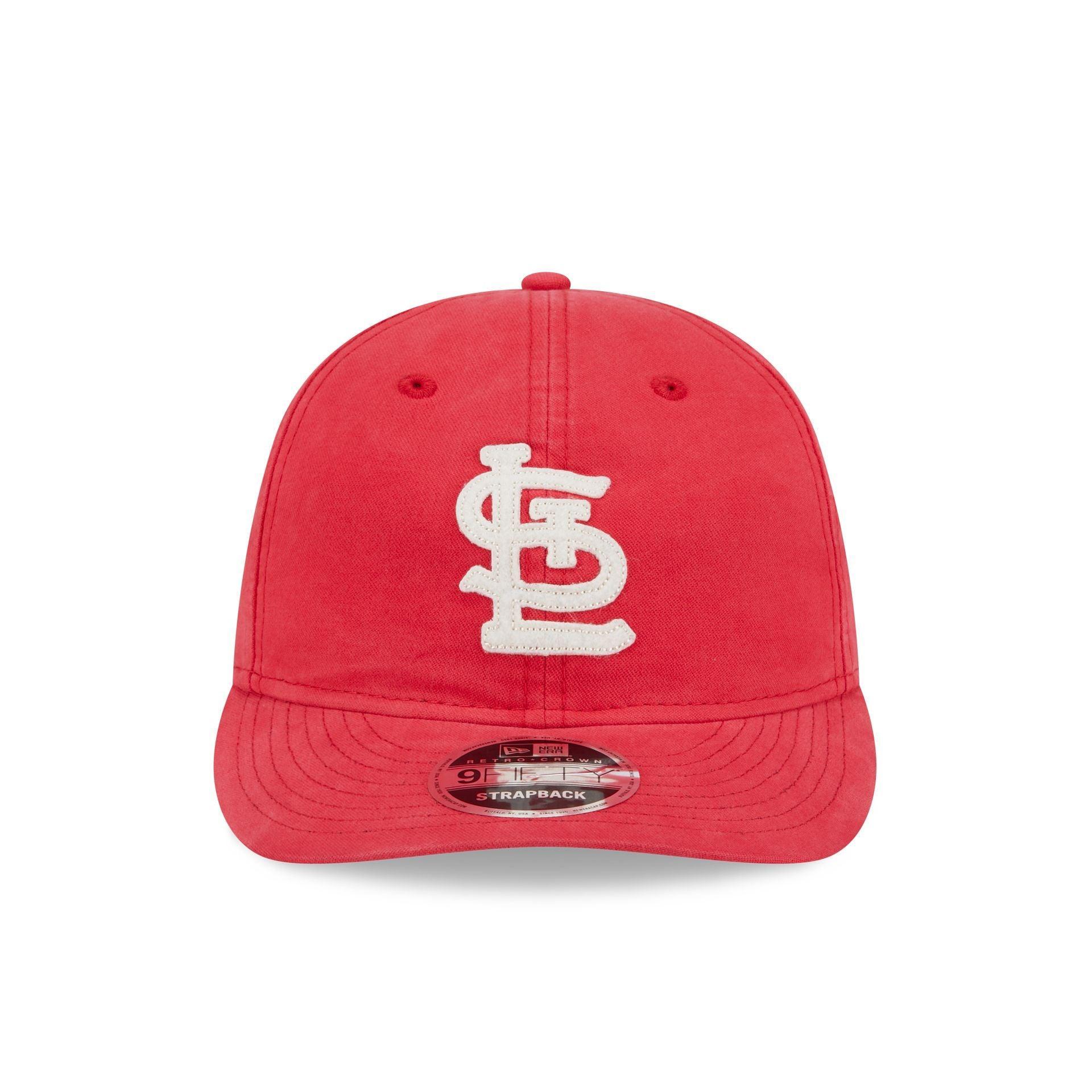 St. Louis Cardinals Canvas Felt Retro Crown 9FIFTY Adjustable Hat Male Product Image