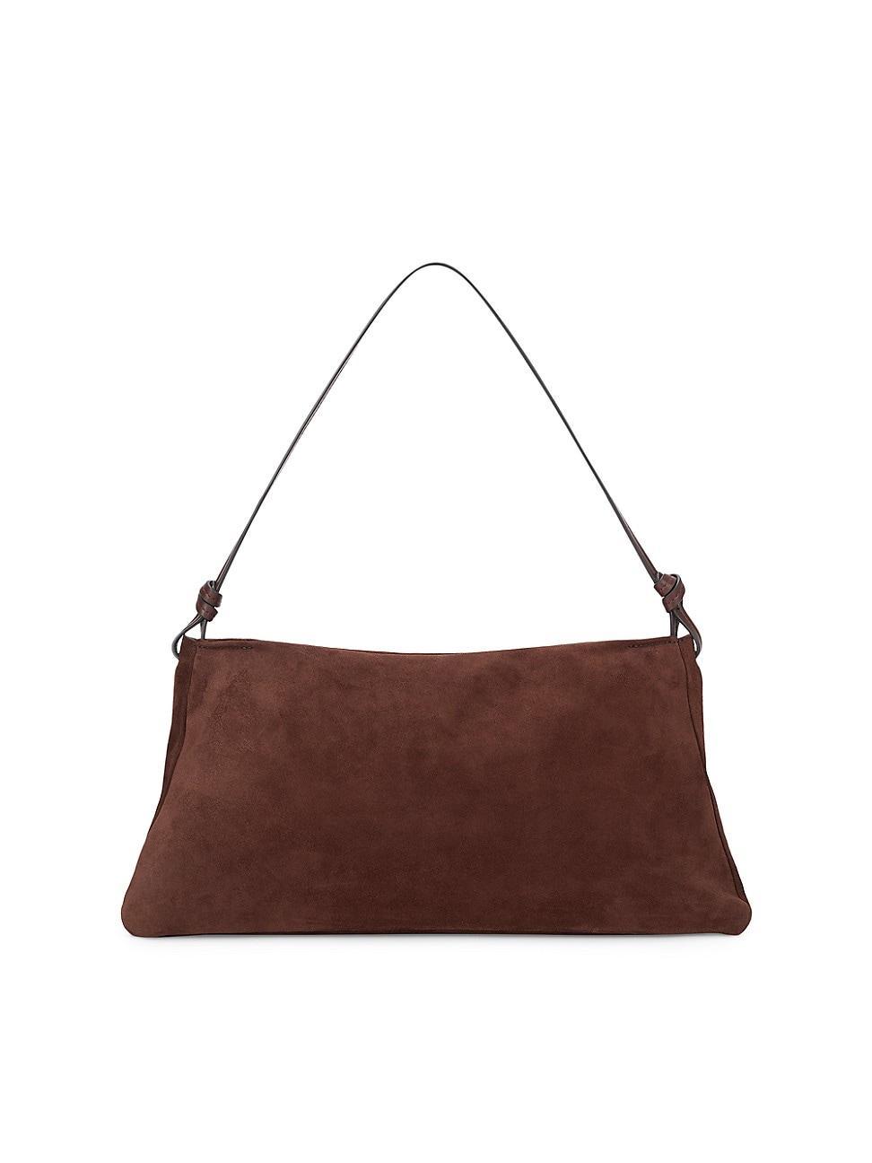 Womens Wally Suede Shoulder Bag Product Image