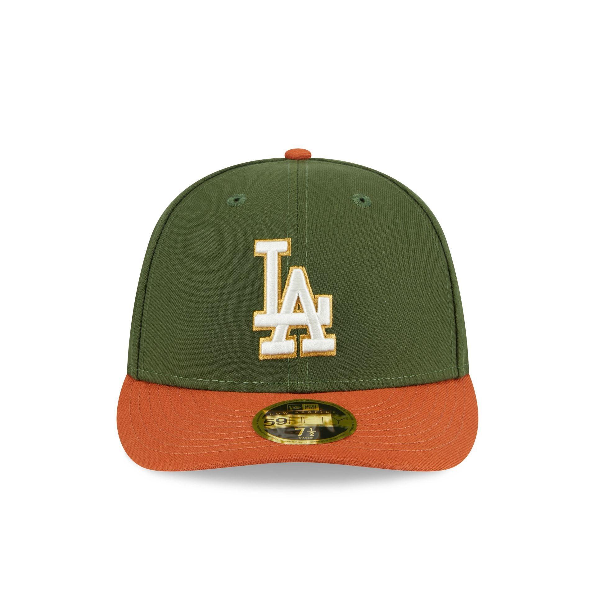 Los Angeles Dodgers Scarlet Low Profile 59FIFTY Fitted Hat Male Product Image