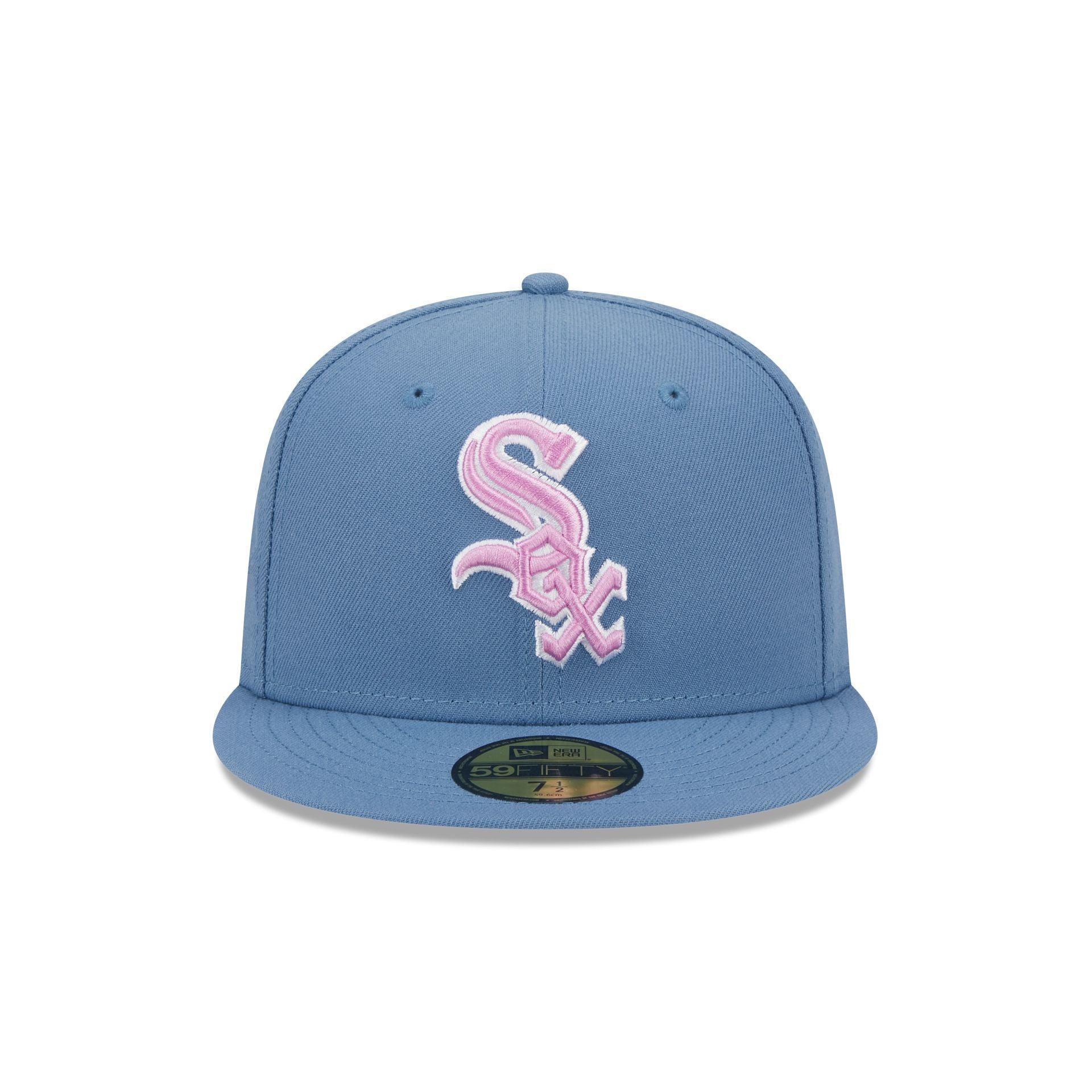 Chicago White Sox Color Pack Faded Blue 59FIFTY Fitted Hat Male Product Image