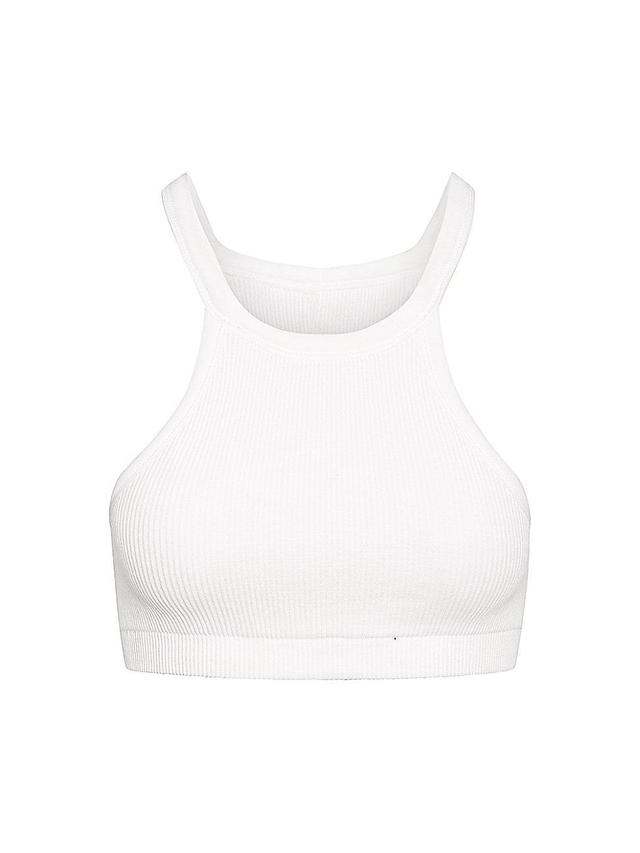 Womens Studio Rib Racerback Bralette Product Image