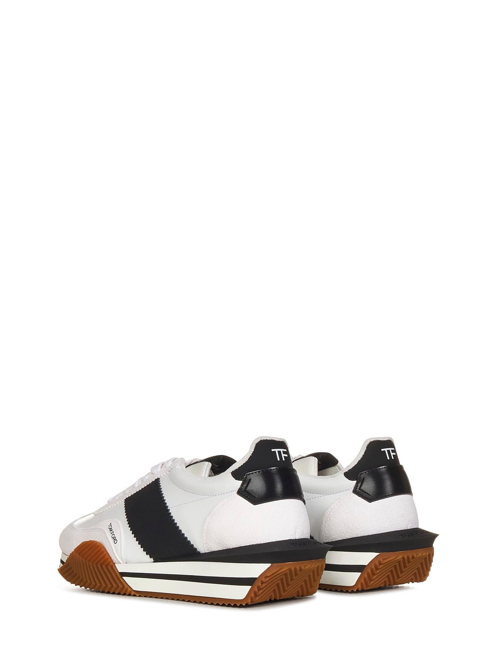 James Sneakers In White Product Image