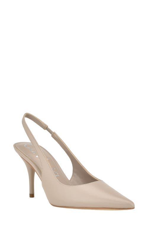 Calvin Klein Cinola Slingback Pointed Toe Pump Product Image