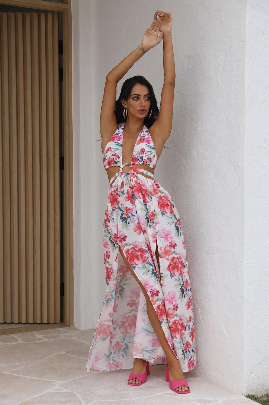 Rising Love Maxi Dress Floral Product Image