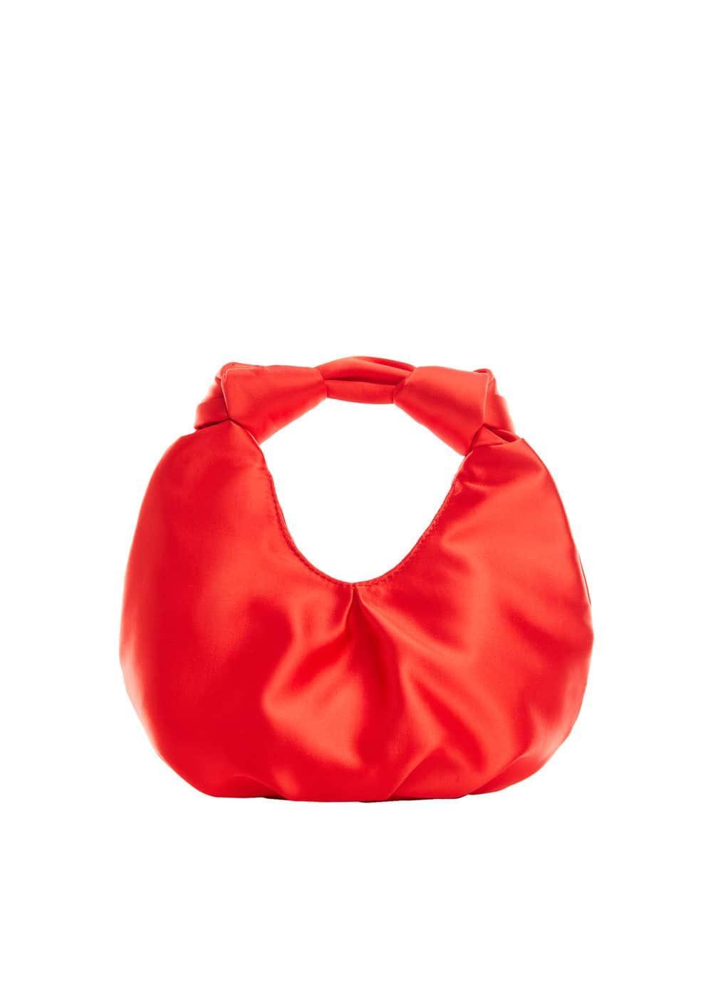 MANGO - Satin handbag - One size - Women Product Image