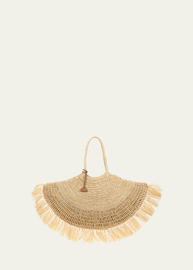 Womens Lucia Straw Tote Bag Product Image