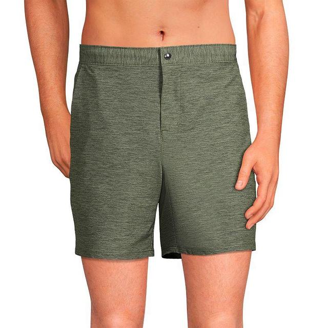 Lands End Mens Unlined Hybrid Swim Shorts Product Image