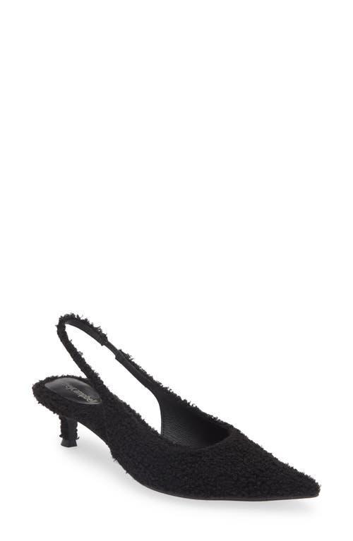 Jeffrey Campbell Womens Persona-f Slingback Kitten Heel Pumps Product Image