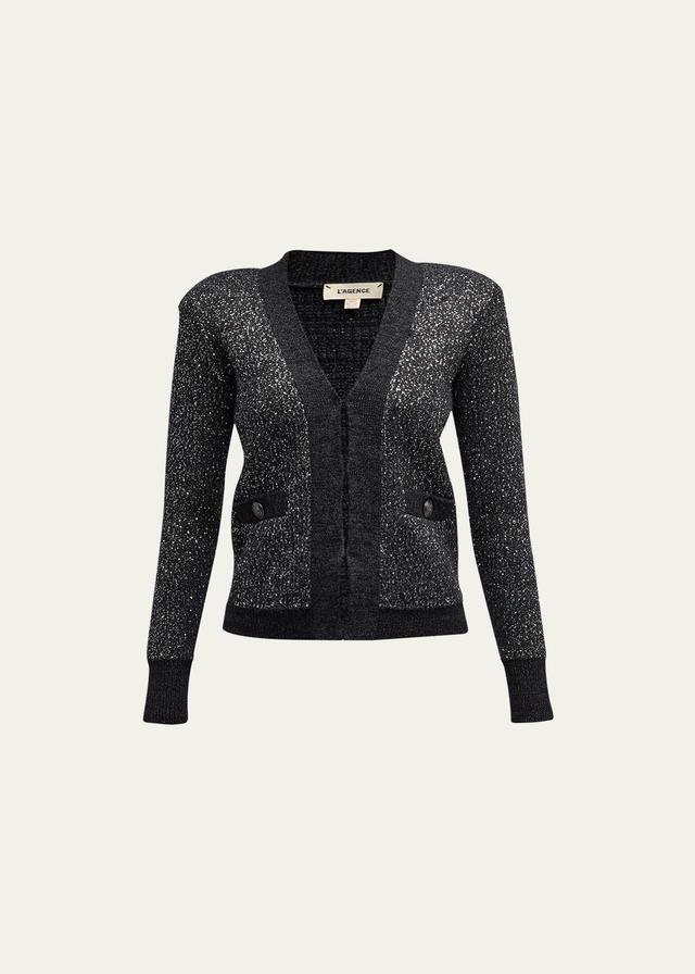 LAGENCE Jinny Sequin Cardigan Product Image