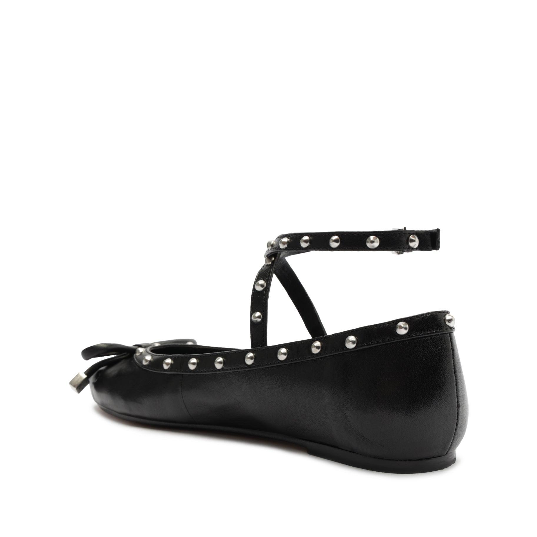 Larissa Nappa Leather Flat Female Product Image