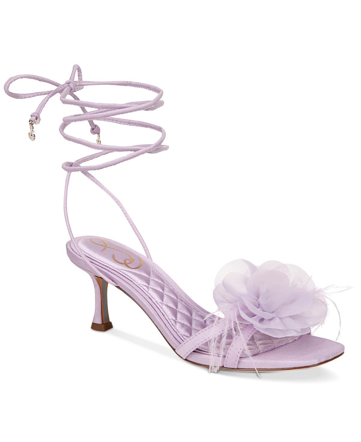 Womens Pammie Floral-Embellished Strappy Sandals Product Image