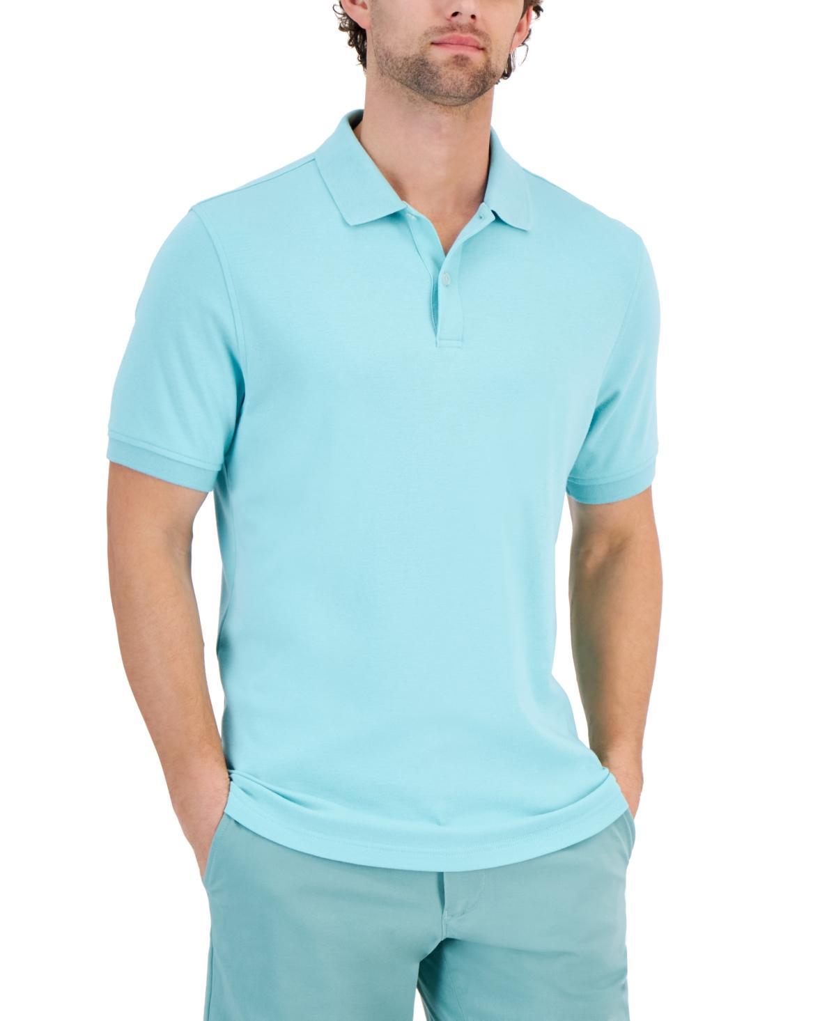 Club Room Mens Soft Touch Interlock Polo, Created for Macys Product Image