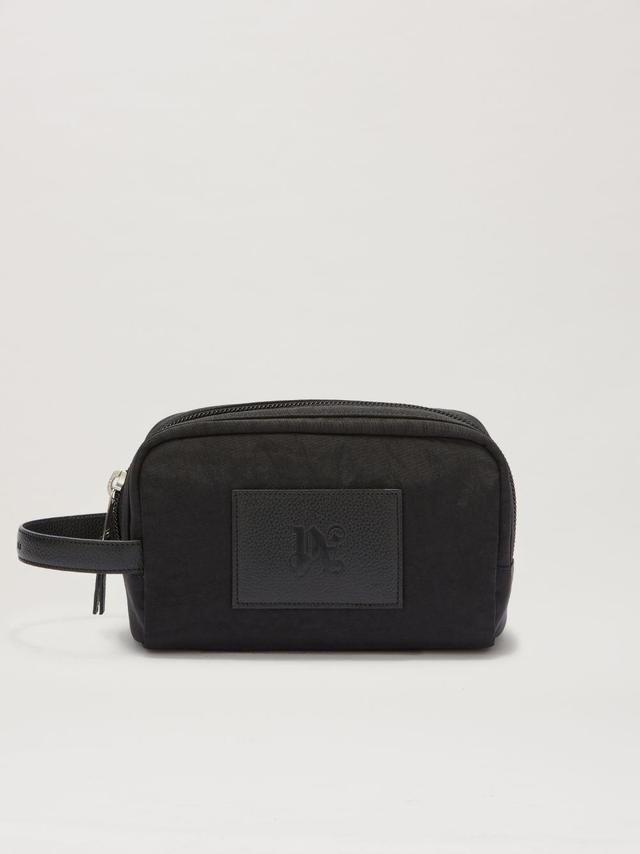 Monogram Pouch in black  - Palm Angels® Official  Product Image