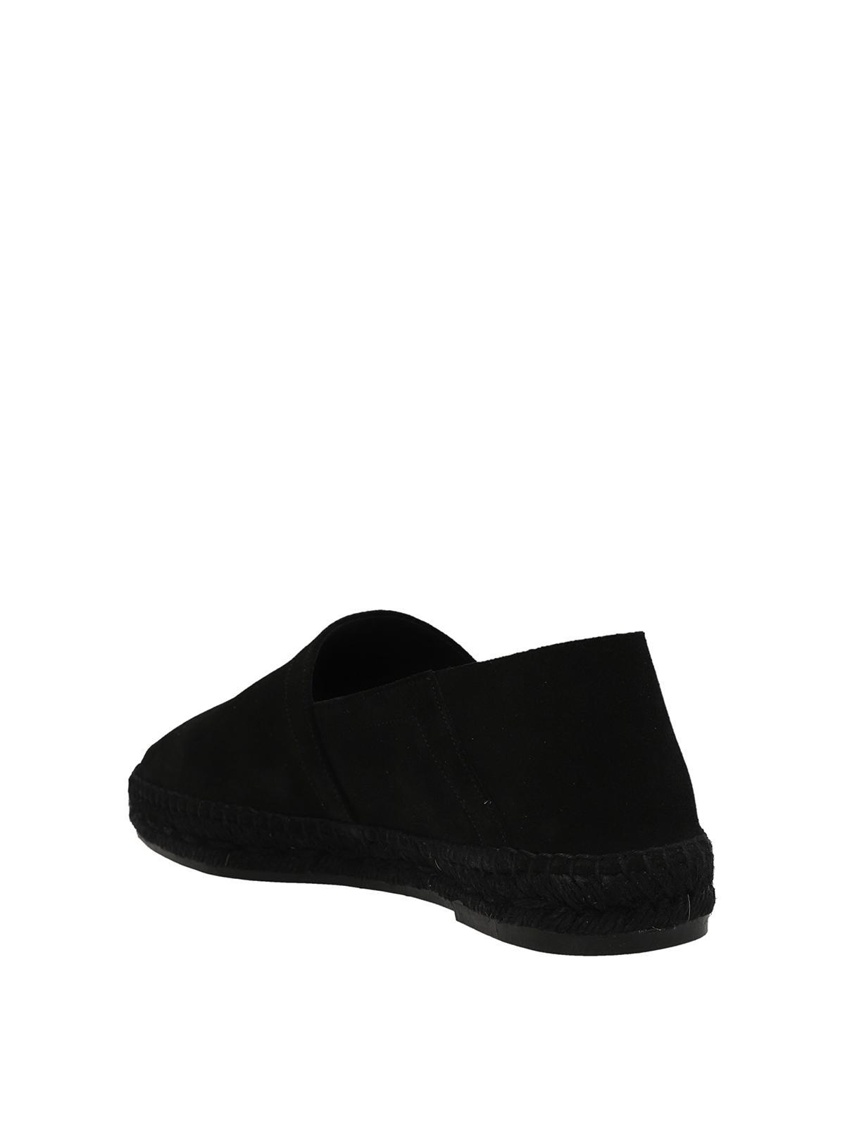 Suede Espadrilles In Black Product Image