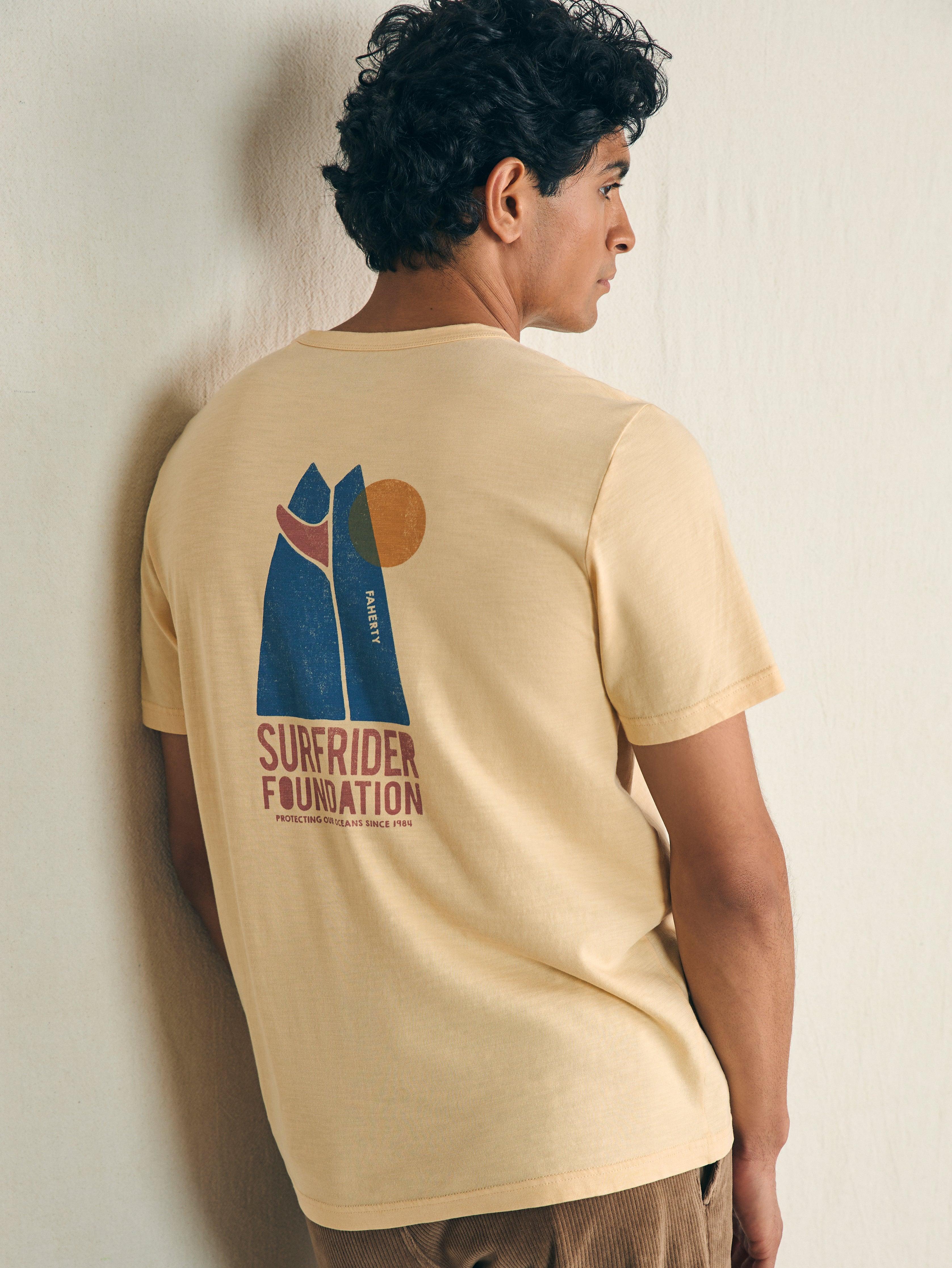 Short-Sleeve Surfrider Sunwashed Pocket Tee - Sunny Days Product Image