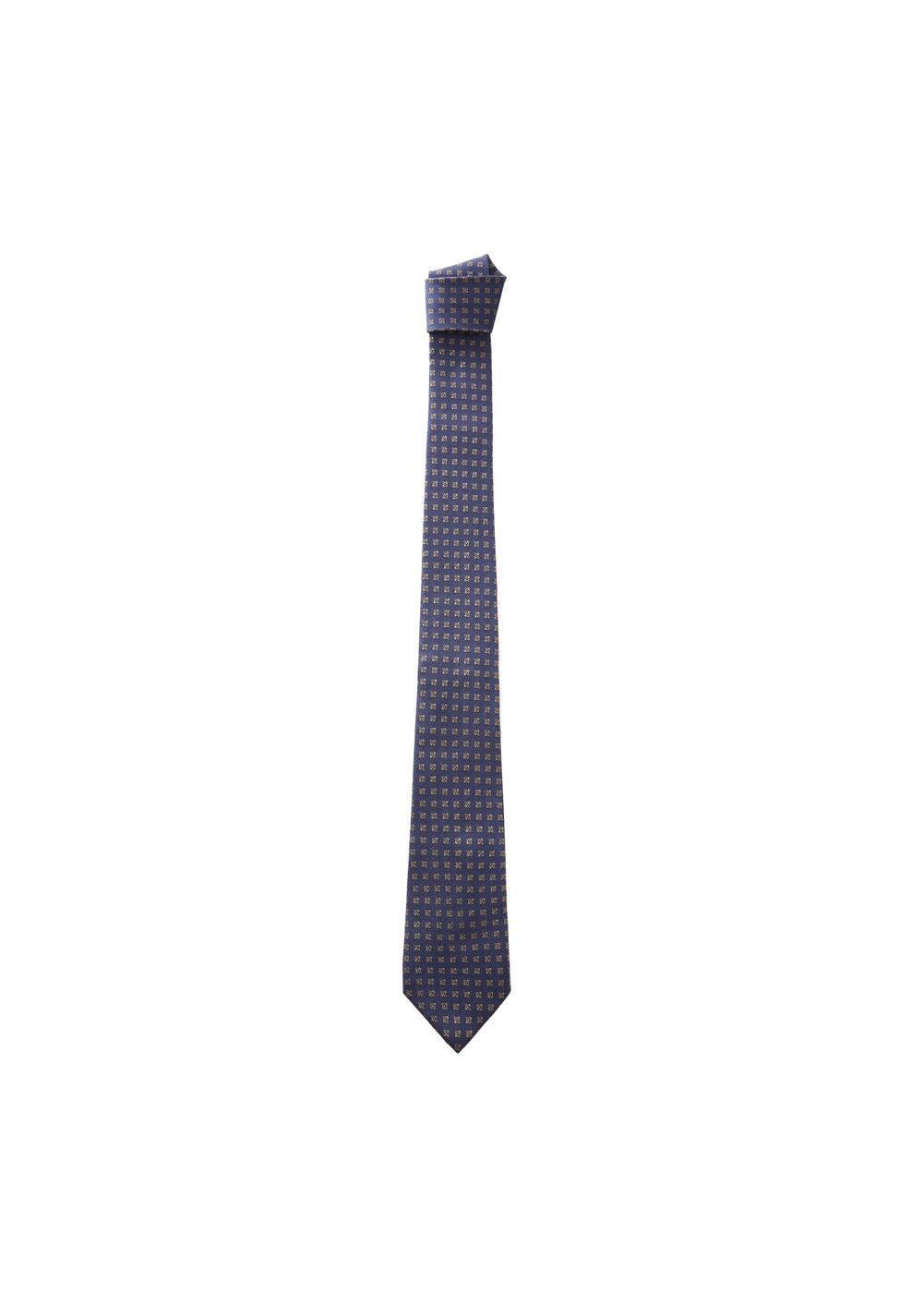 MANGO MAN - Printed silk tie - One size - Men Product Image