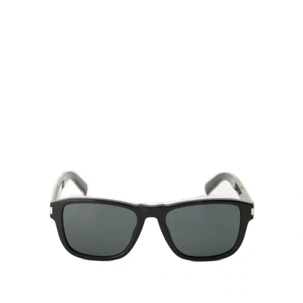 Eyewear Rectangular Frame Sunglasses In Black Product Image