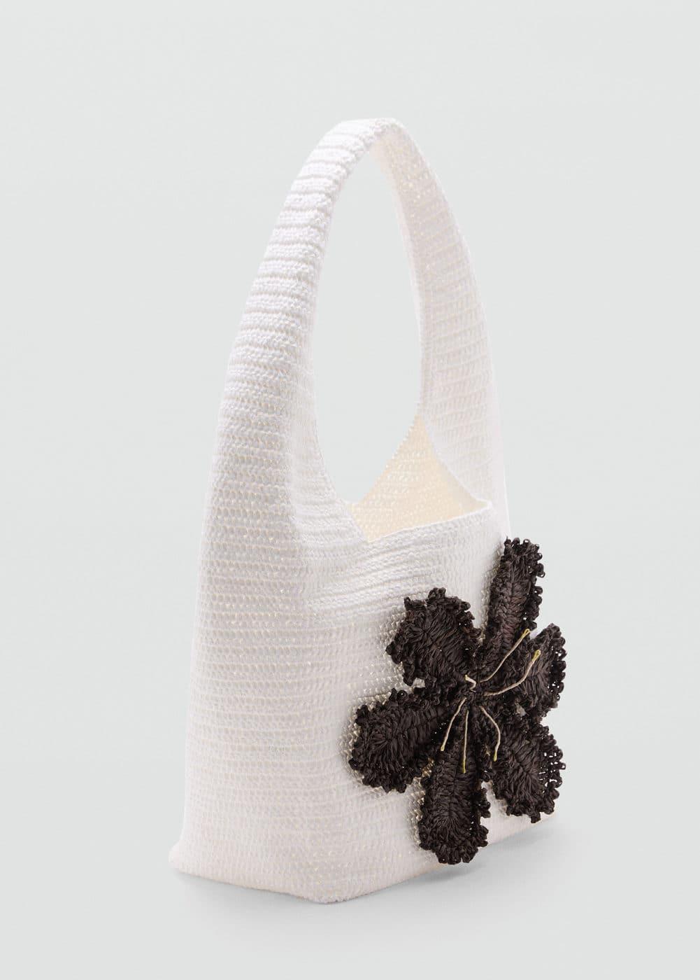 MANGO - Natural fiber shopper bag - One size - Women Product Image