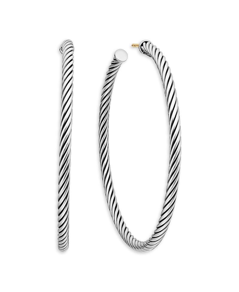 David Yurman Large Cable Hoop Earrings Product Image