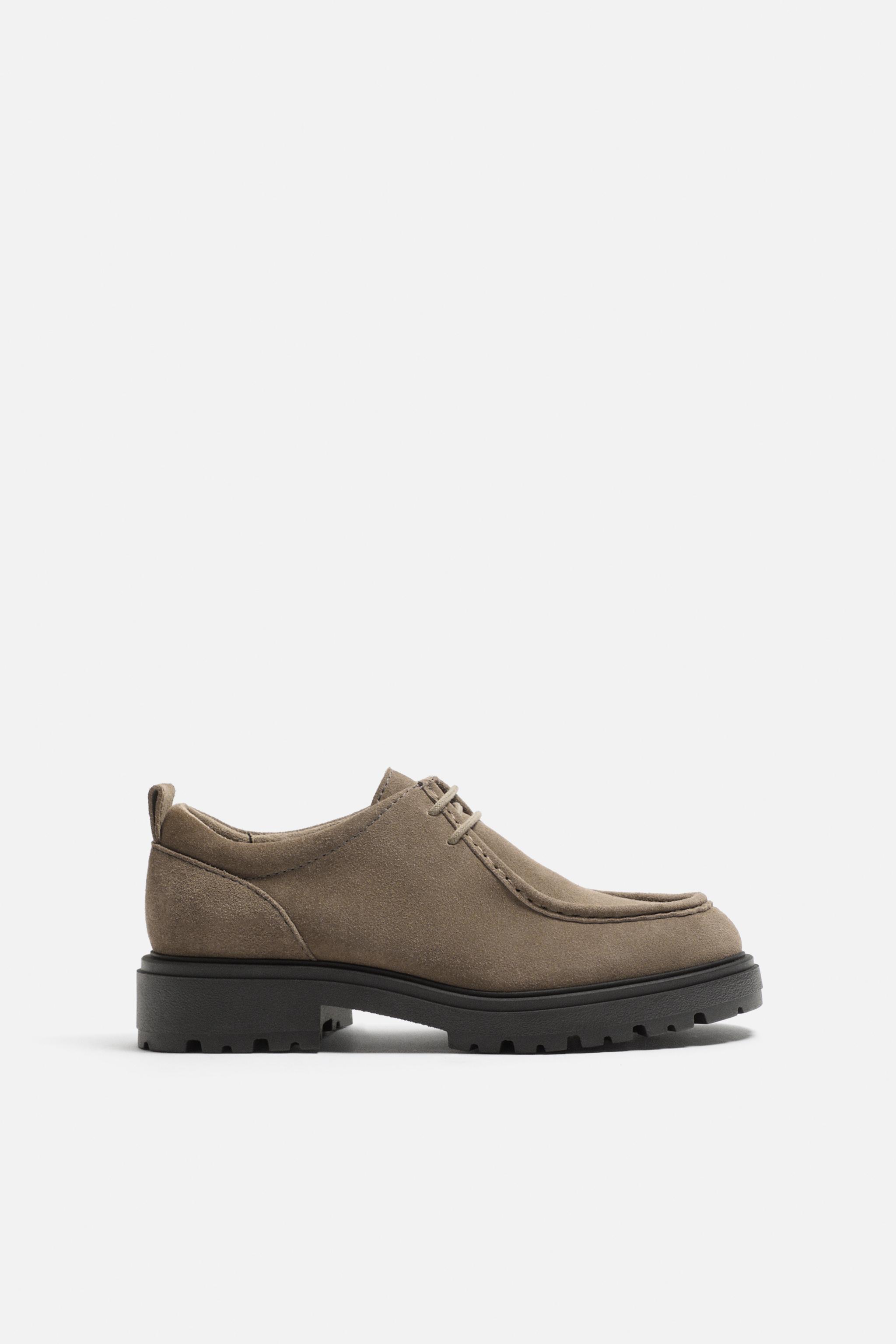 LEATHER OXFORD SHOES Product Image