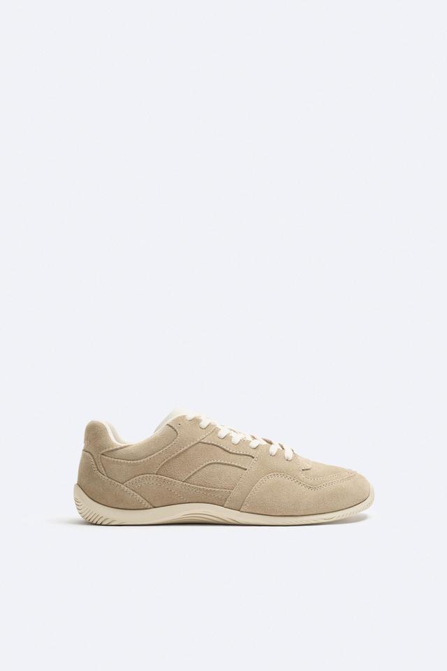 LEATHER SNEAKERS Product Image