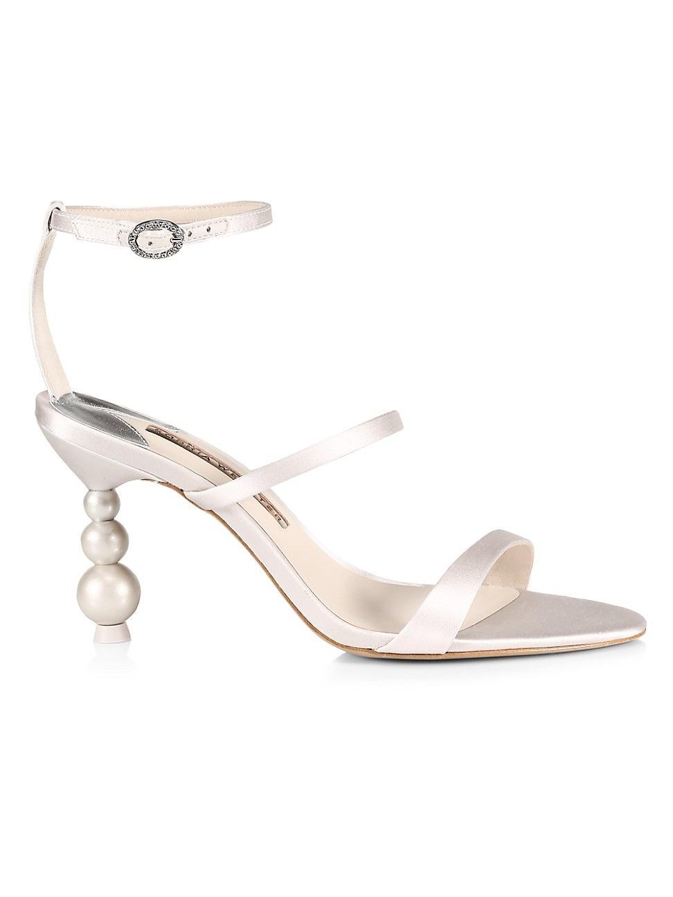 Womens Rosalind Pearl Mid-Heel Sandals Product Image