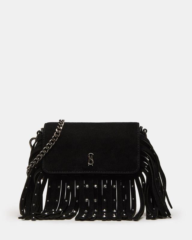 CASSIDY BAG BLACK SUEDE Female Product Image