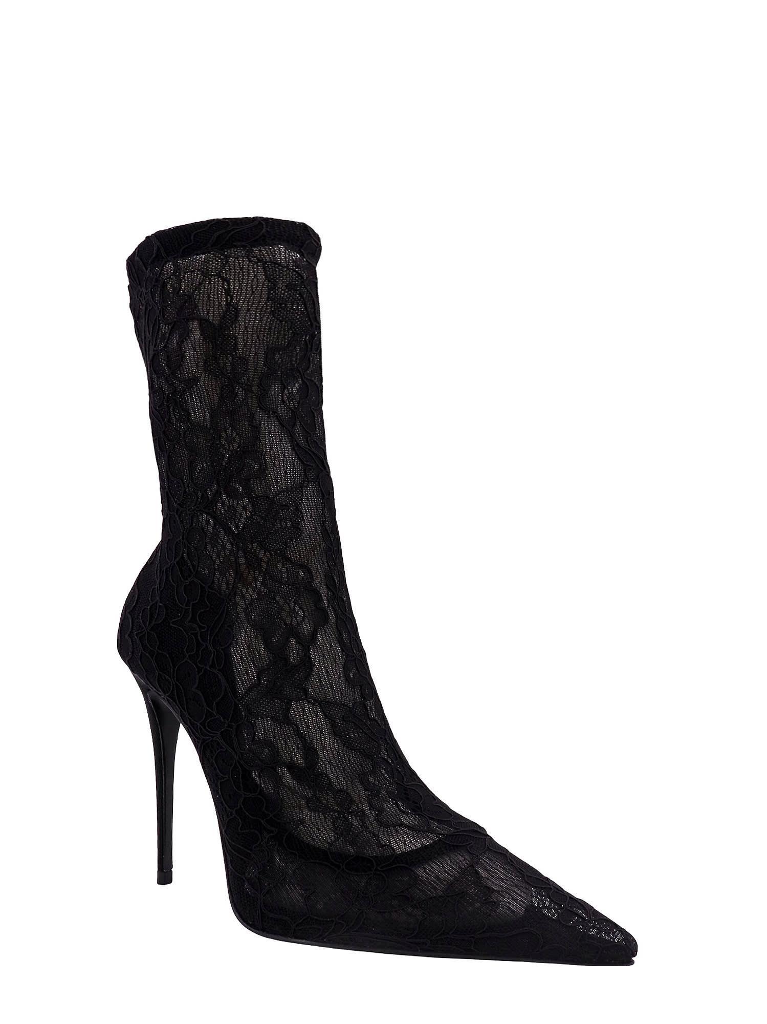 DOLCE & GABBANA Ankle Boots In Black Product Image