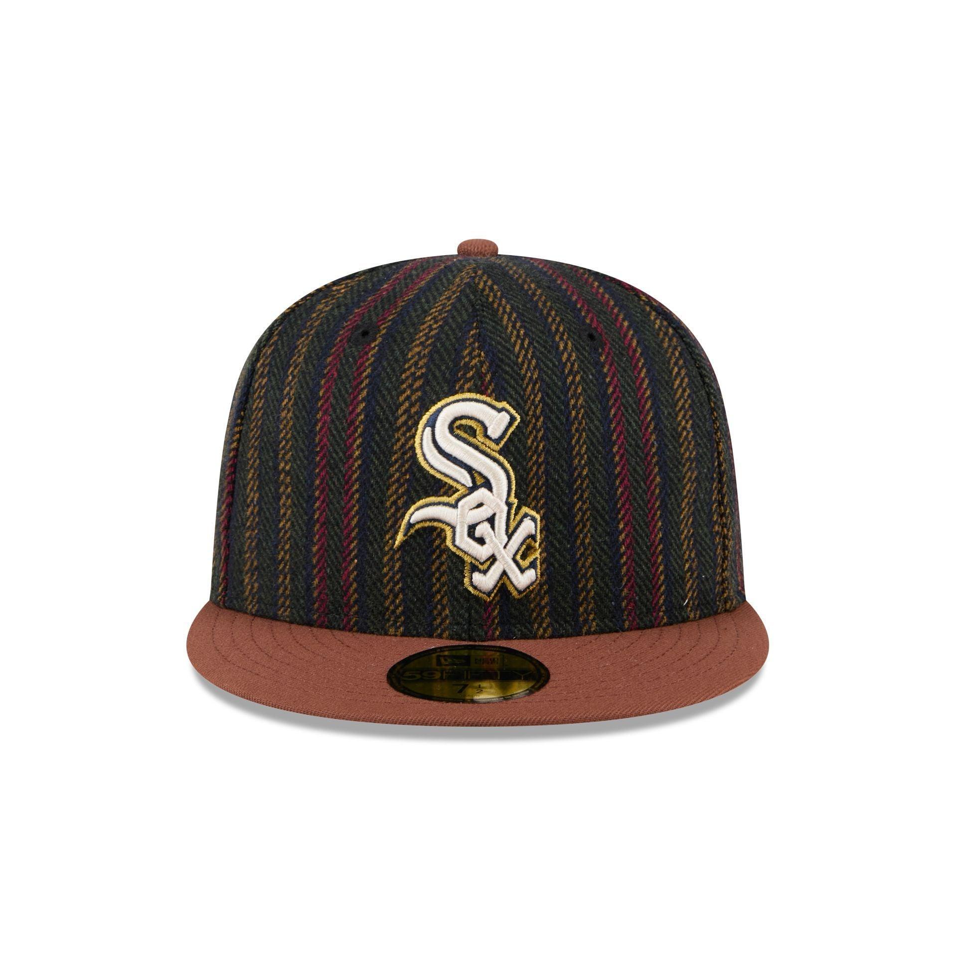 Chicago White Sox Vintage Herringbone 59FIFTY Fitted Hat Male Product Image