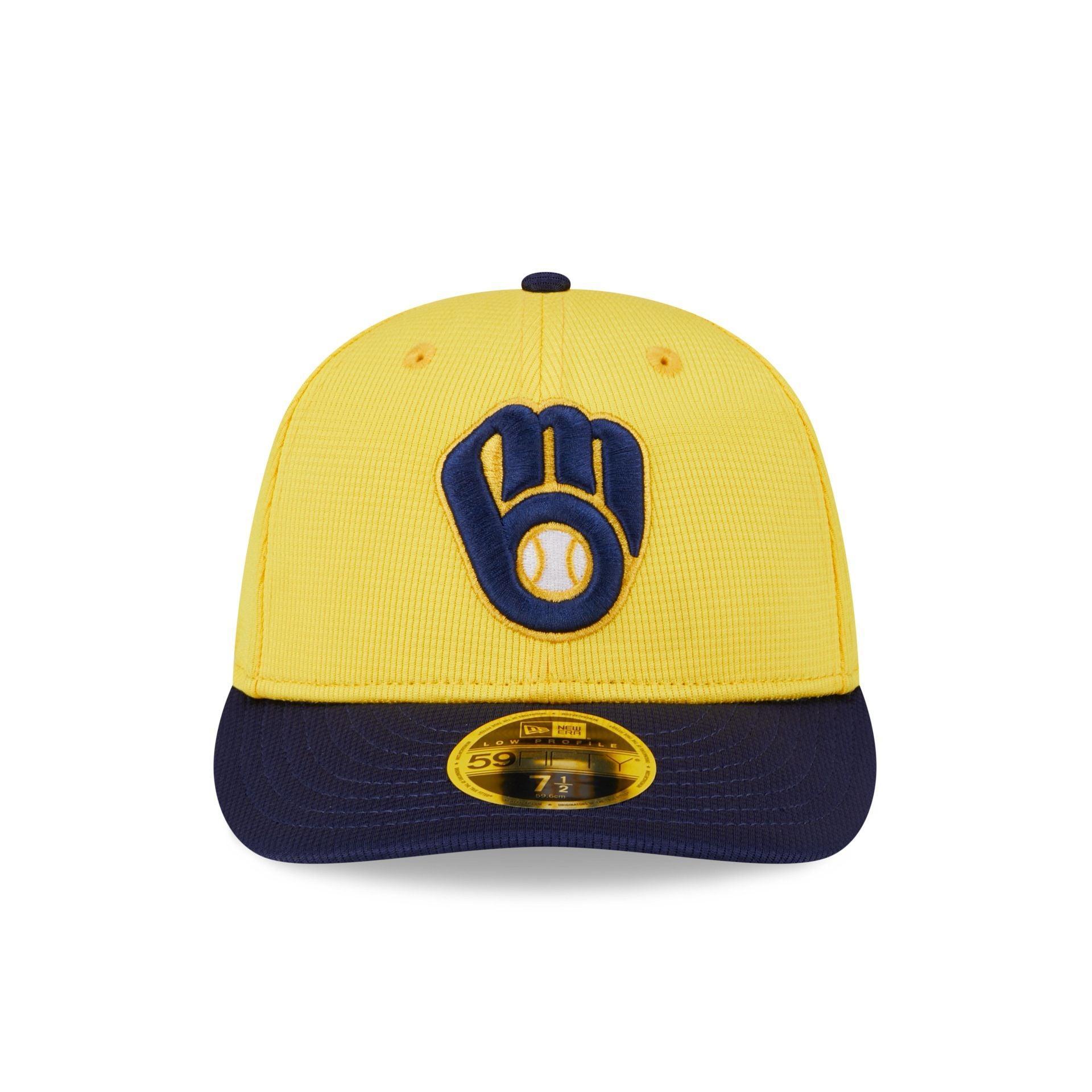 Milwaukee Brewers 2024 Spring Training Low Profile 59FIFTY Fitted Hat Male Product Image