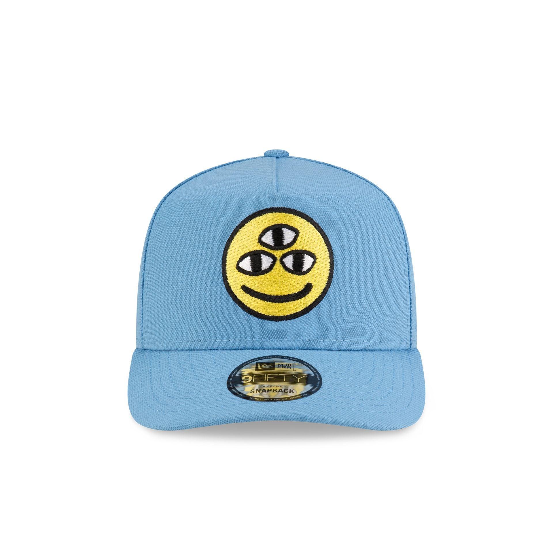 DISHIN® Sky Blue 9FIFTY A-Frame Snapback Hat Male Product Image