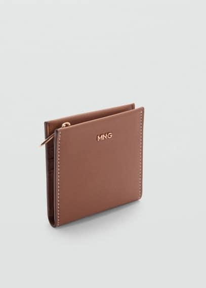 MANGO - Embossed wallet with logo - One size - Women Product Image