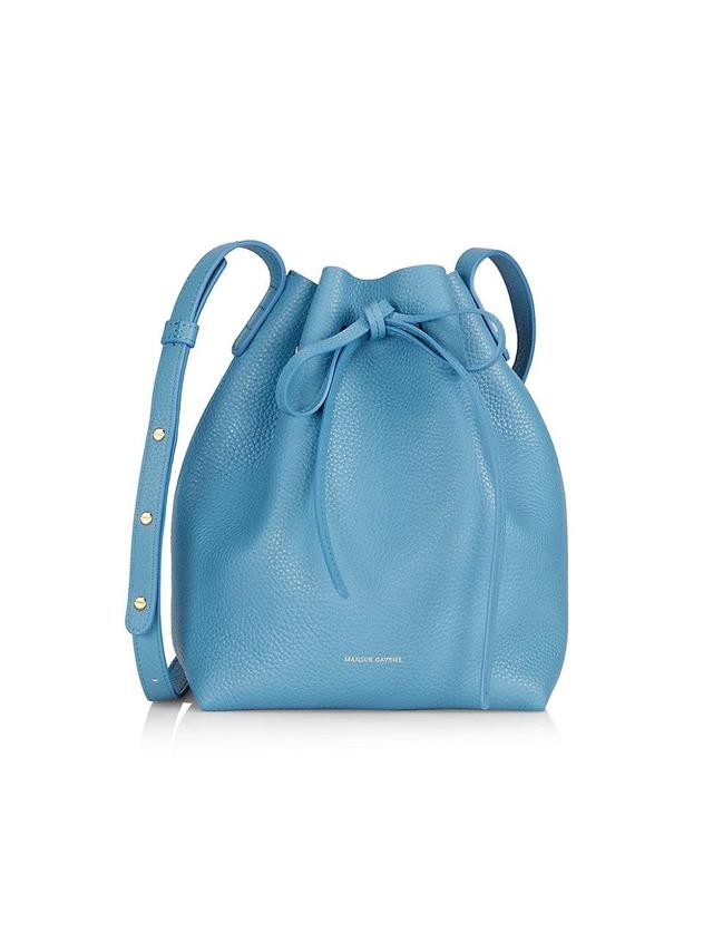 Mansur Gavriel Soft Leather Mini Bucket Bag Product Image