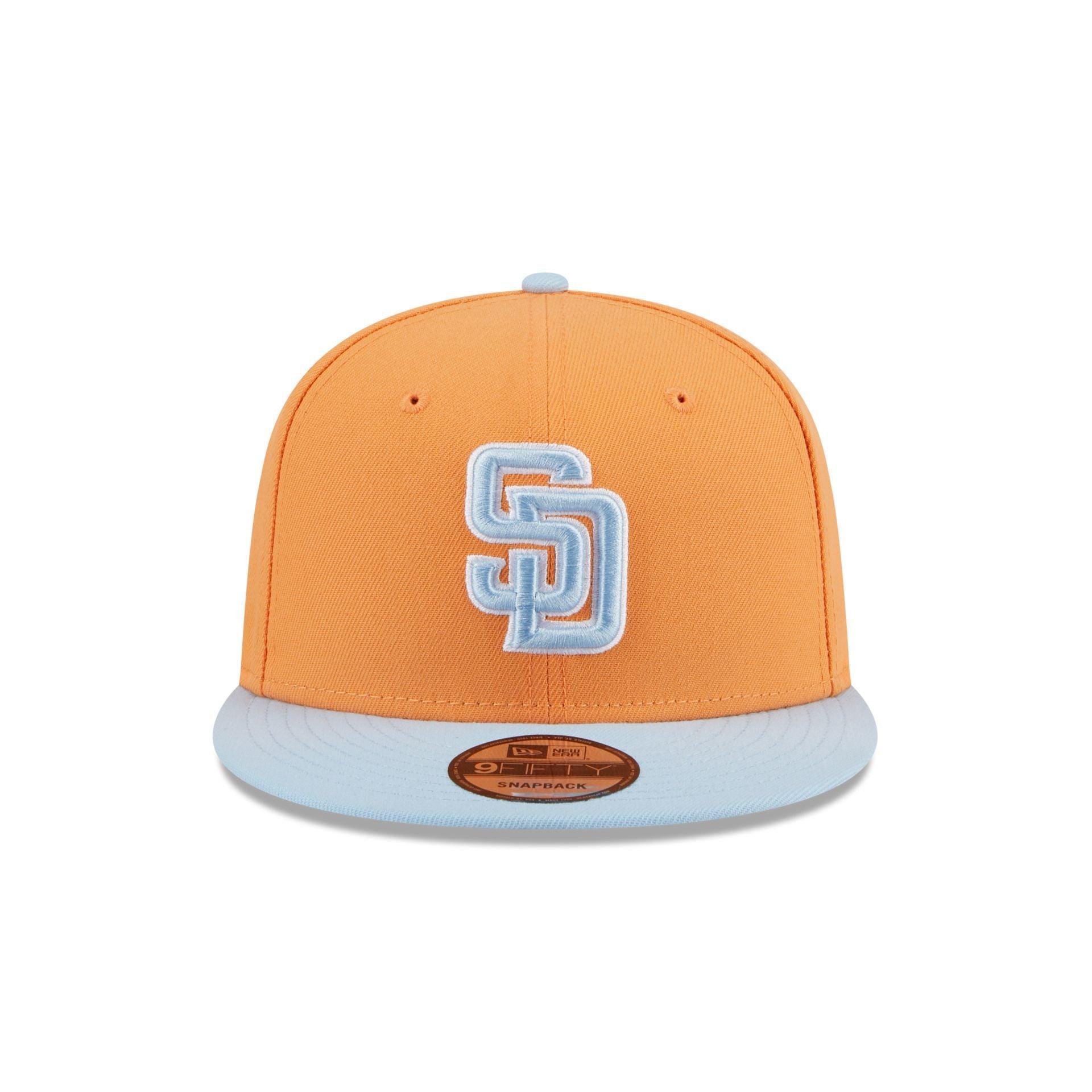 San Diego Padres Color Pack Orange Glaze 9FIFTY Snapback Hat Male Product Image