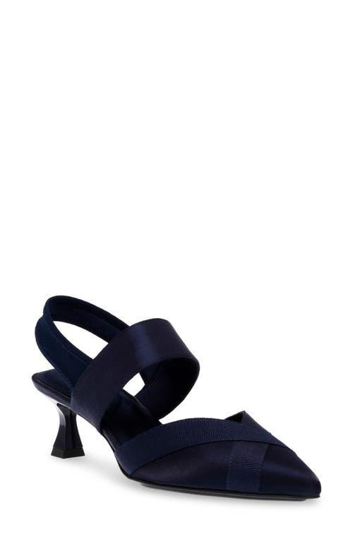 Anne Klein Islander (Navy Fabric) Women's Sandals Product Image