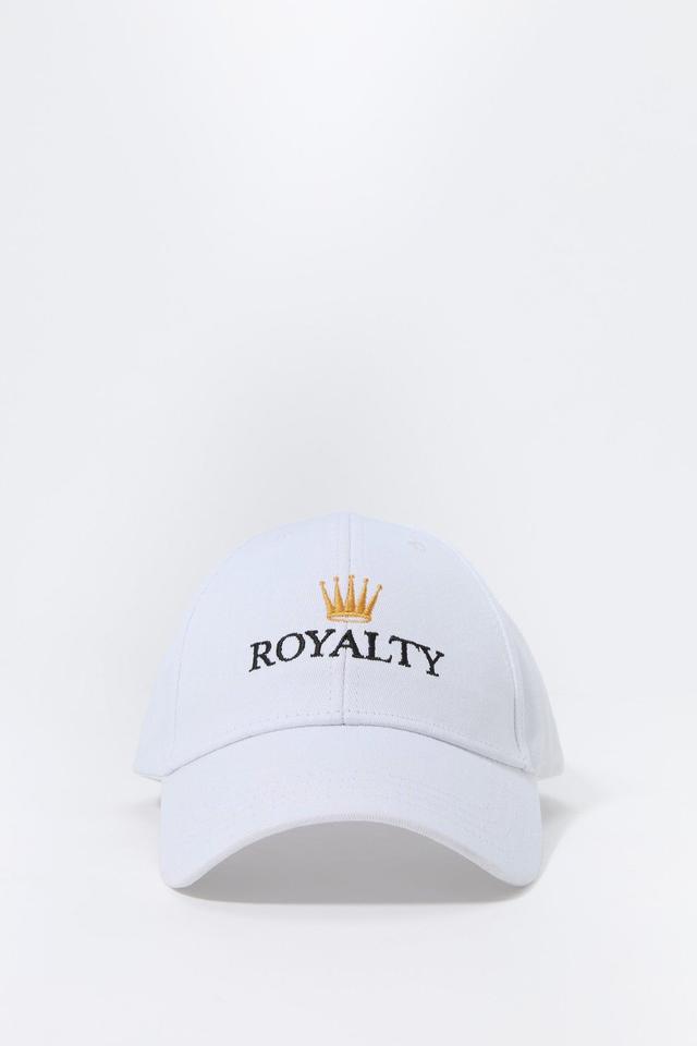 Royalty Embroidered Baseball Hat Male Product Image