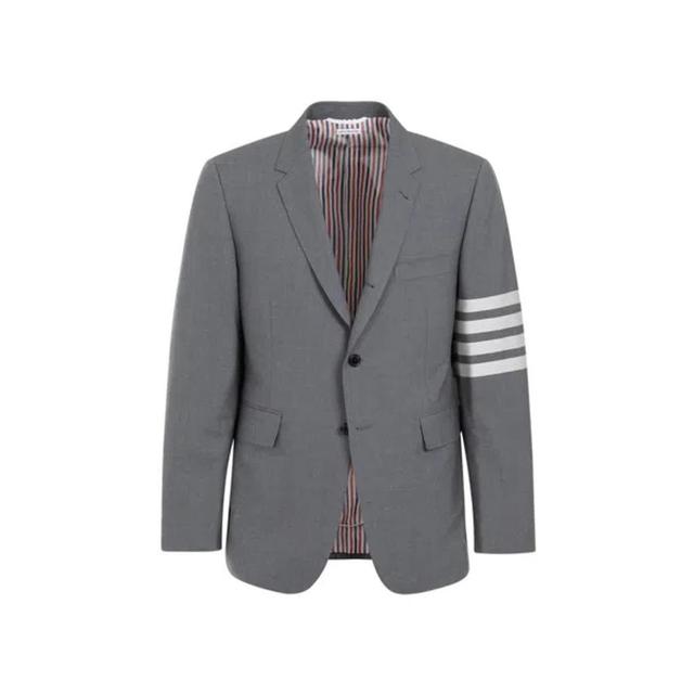 THOM BROWNE Jacket In Grey Product Image