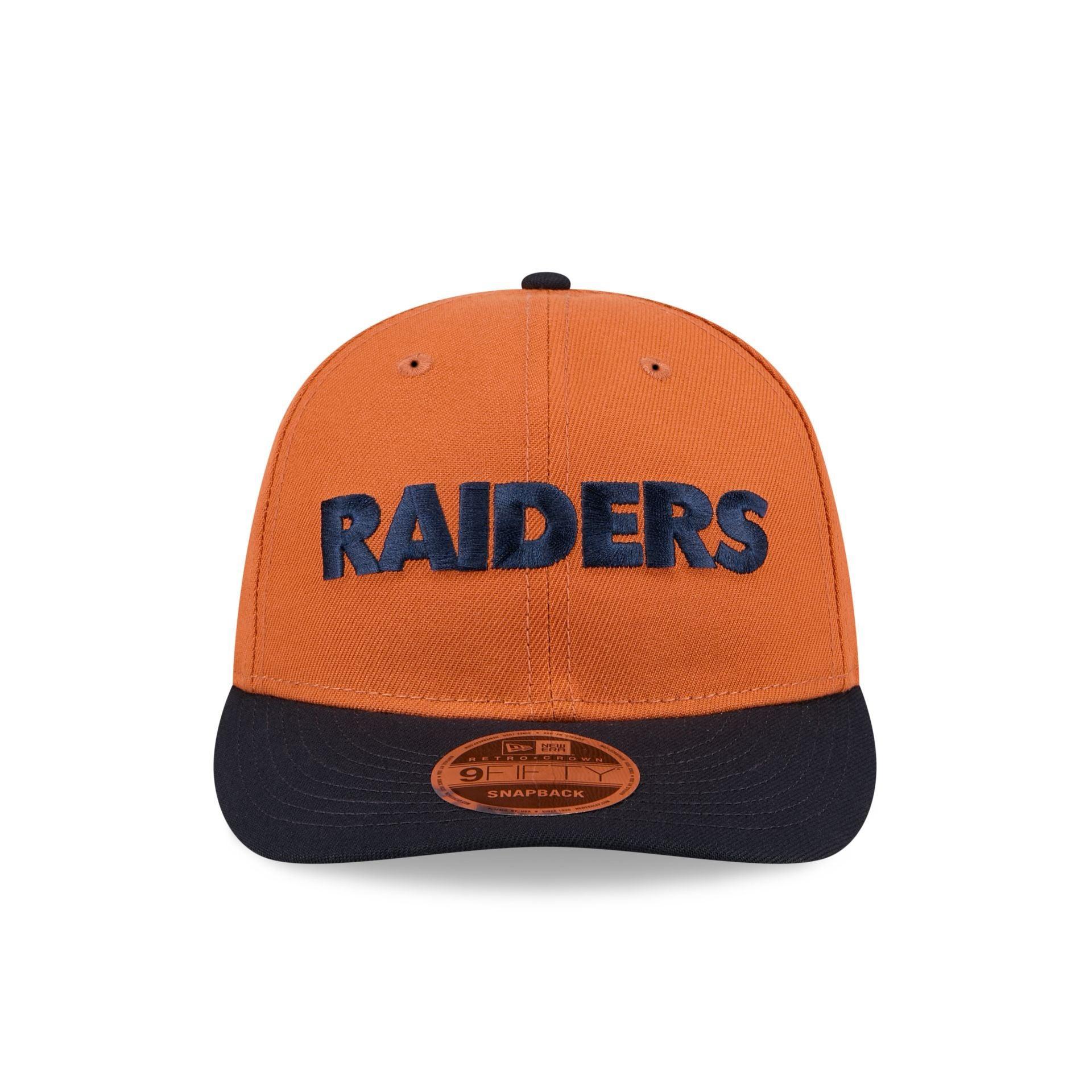 Las Vegas Raiders Gold Wood Retro Crown 9FIFTY Snapback Hat Male Product Image