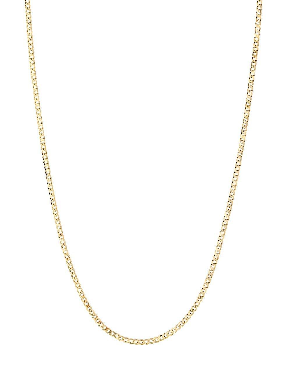 Womens F*Ace Saffi 22K Gold-Plated Chain Necklace Product Image