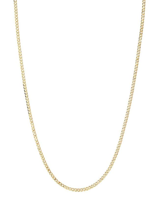 Womens F*Ace Saffi 22K Gold-Plated Chain Necklace - Gold Product Image