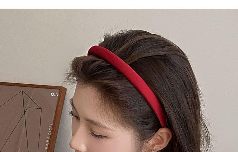 Plain Velvet Headband Product Image