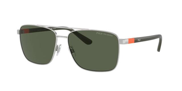 POLO RALPH LAUREN Men's Polarized Sunglasses, Ph3137 In Polar Dark Green Product Image