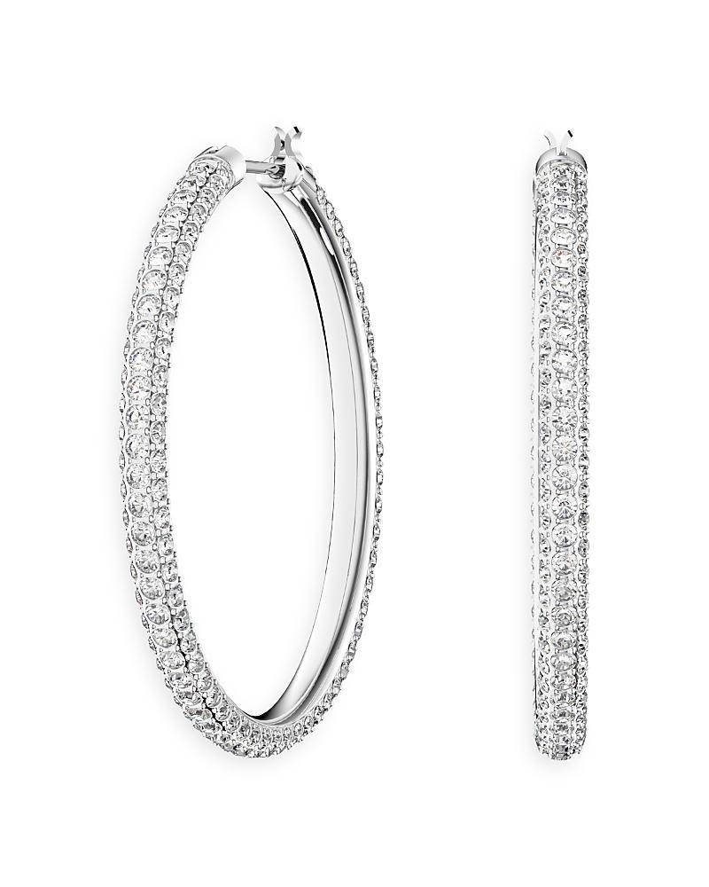 SWAROVSKI Pav Hoop Earrings Product Image