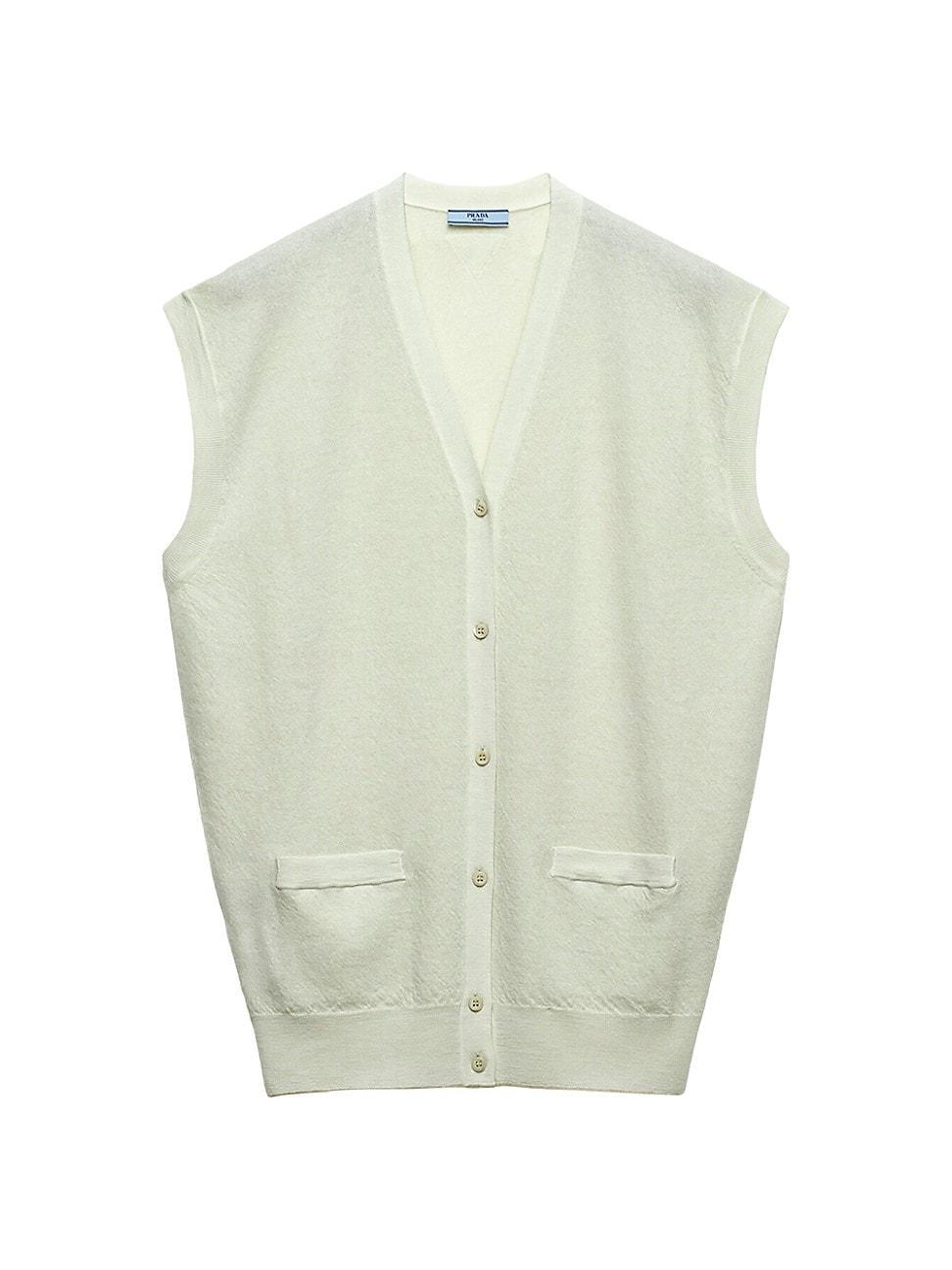 Womens Cashmere Vest Top product image