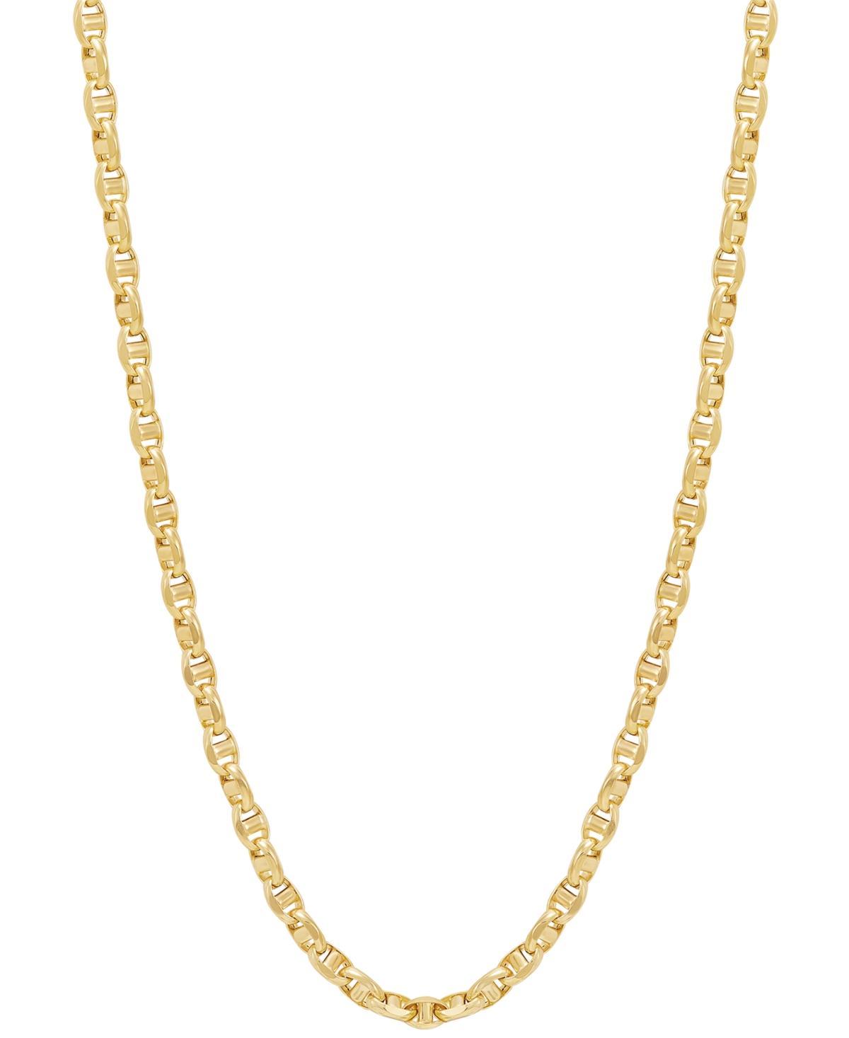 Italian Gold Mariner Link 20 Chain Necklace in 10k Gold Product Image