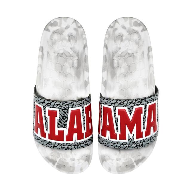 NCAA Alabama Crimson Tide Slydr Pro White Sandals M11/W13 Product Image